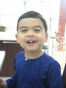 My Little Big Man who has the biggest heart.