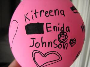 Kitreena's Handwriting