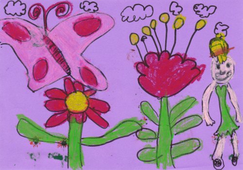 Oh warna-warna, bagai bicara. Ku terpesona, kau teristimewa.