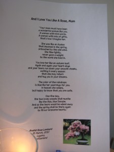 Kissed by a Rose, I was.